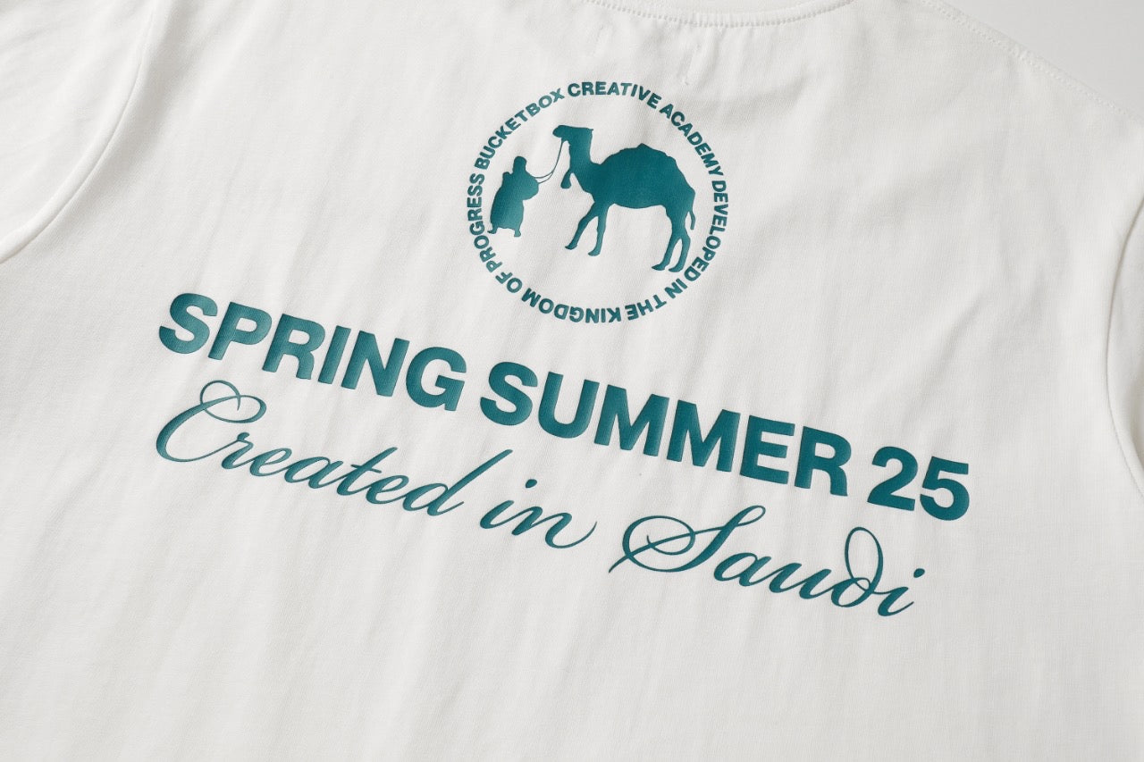 white legendary tee