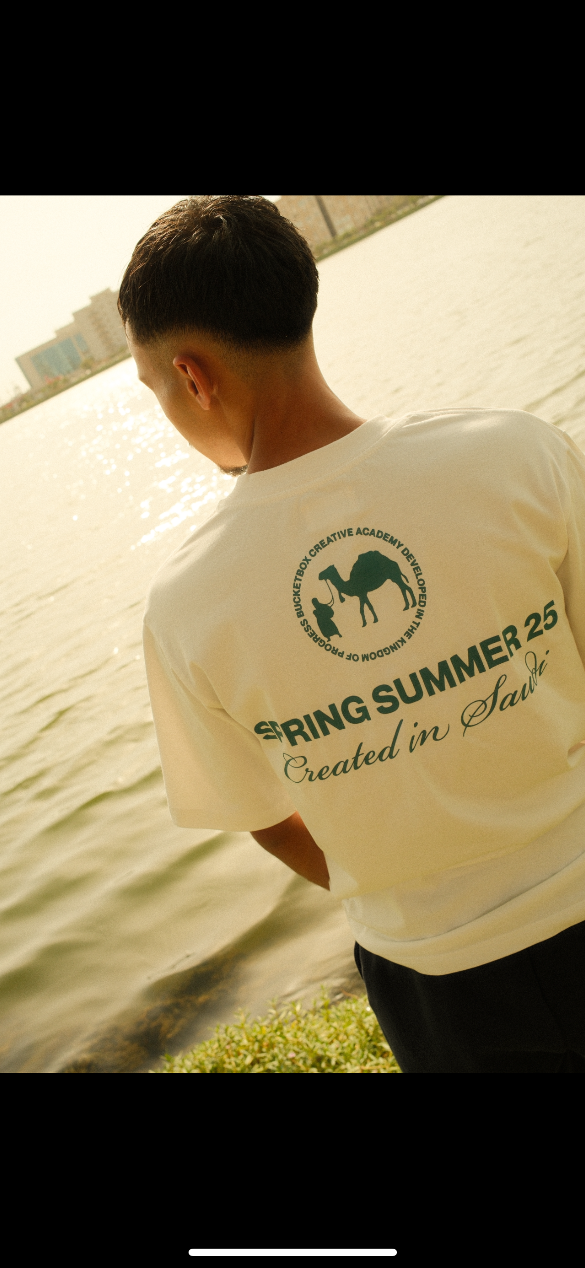 white legendary tee