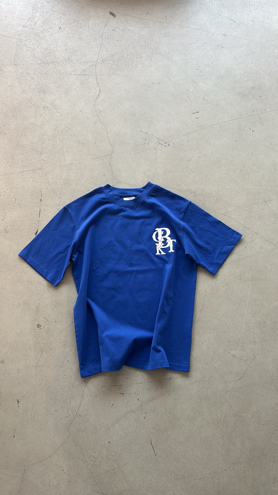 BCKT Blue-white tee
