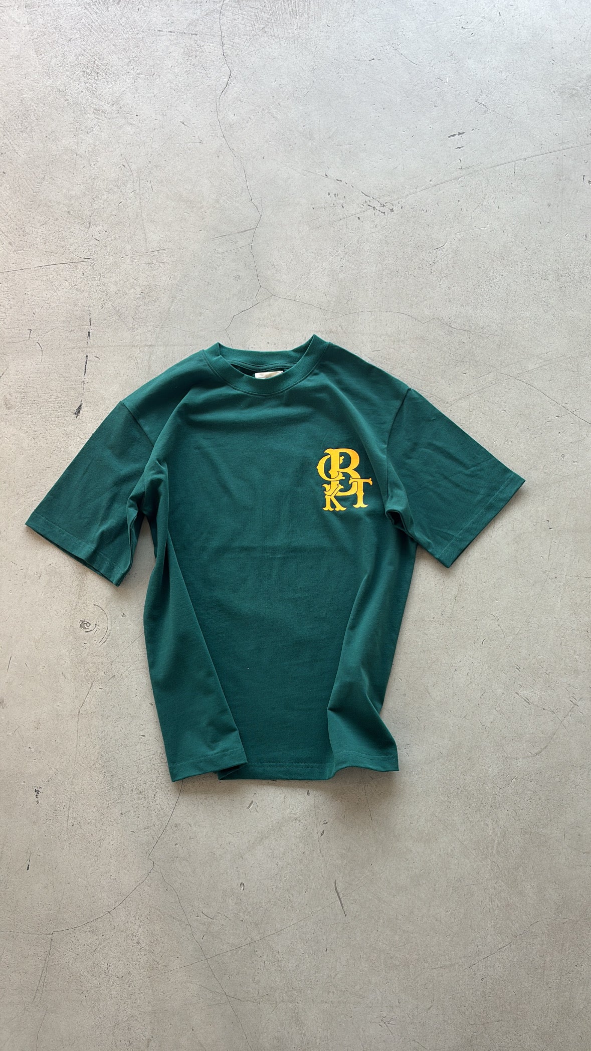 BCKT Green-yellow tee