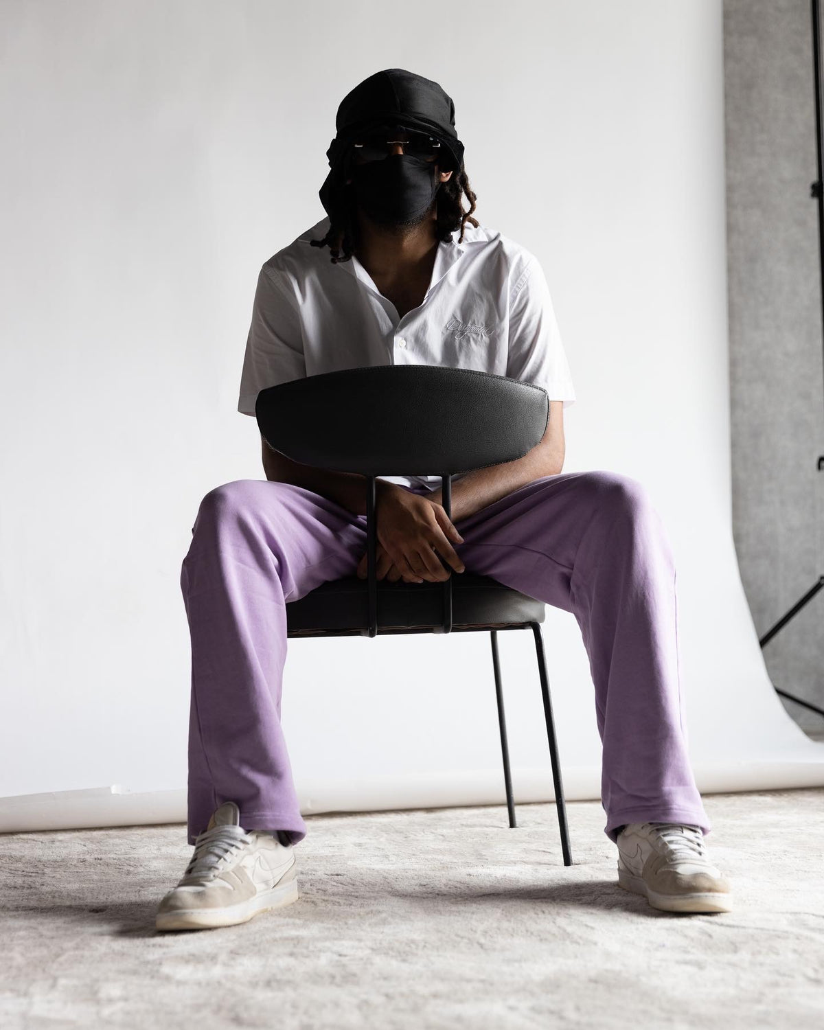 Purple Logo Super Pants