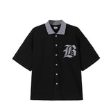 BLACK UNI POLO