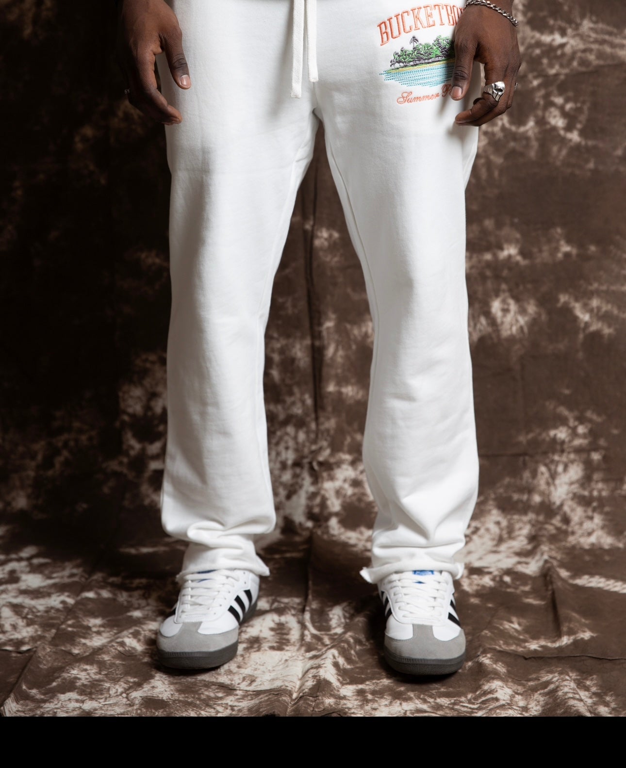 WHITE CLASSIC PANTS