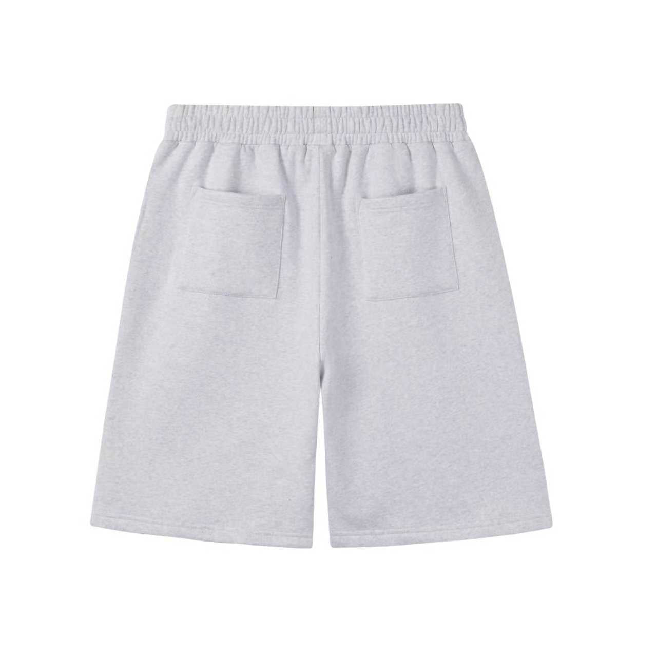 long shorts: gray