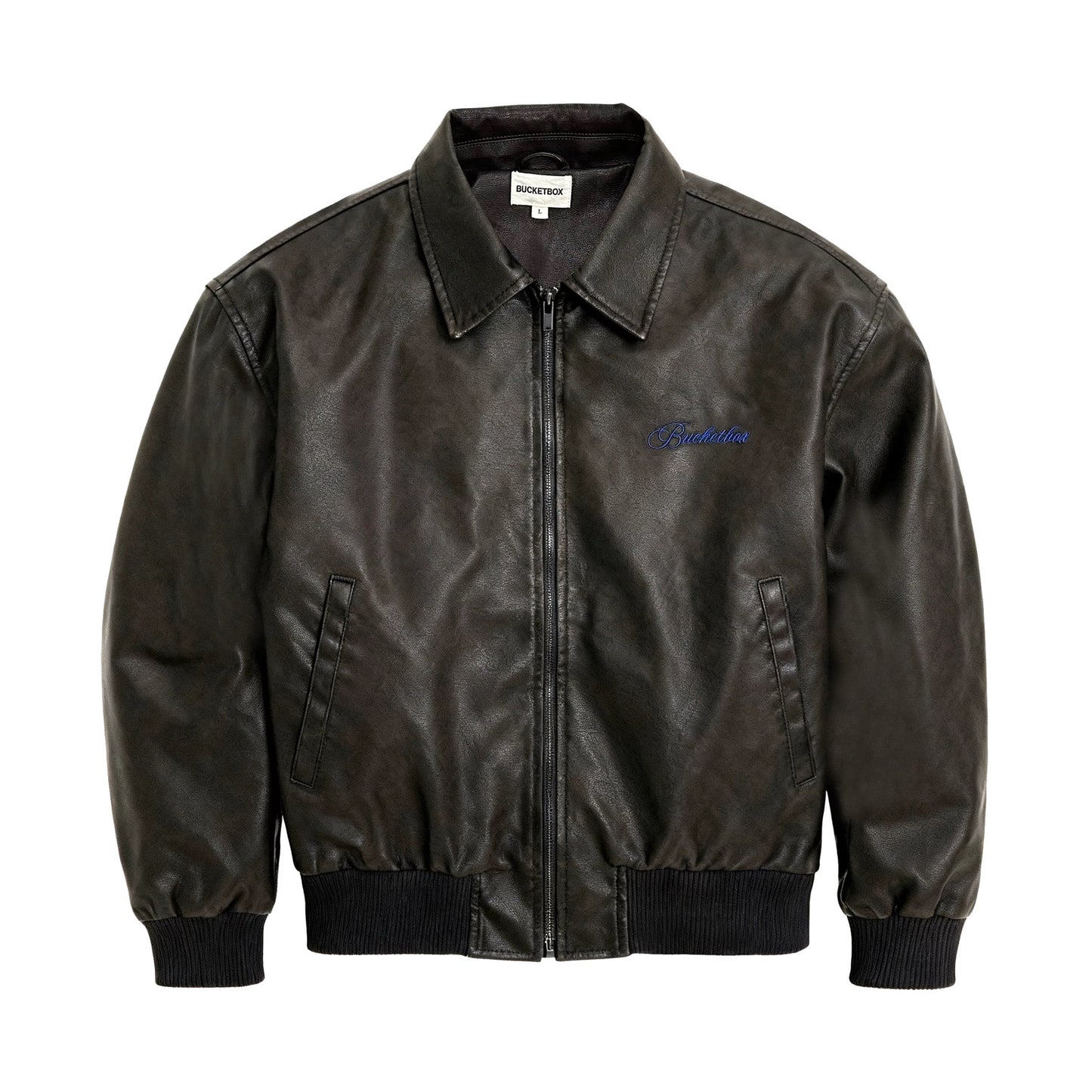 vintage leather jacket