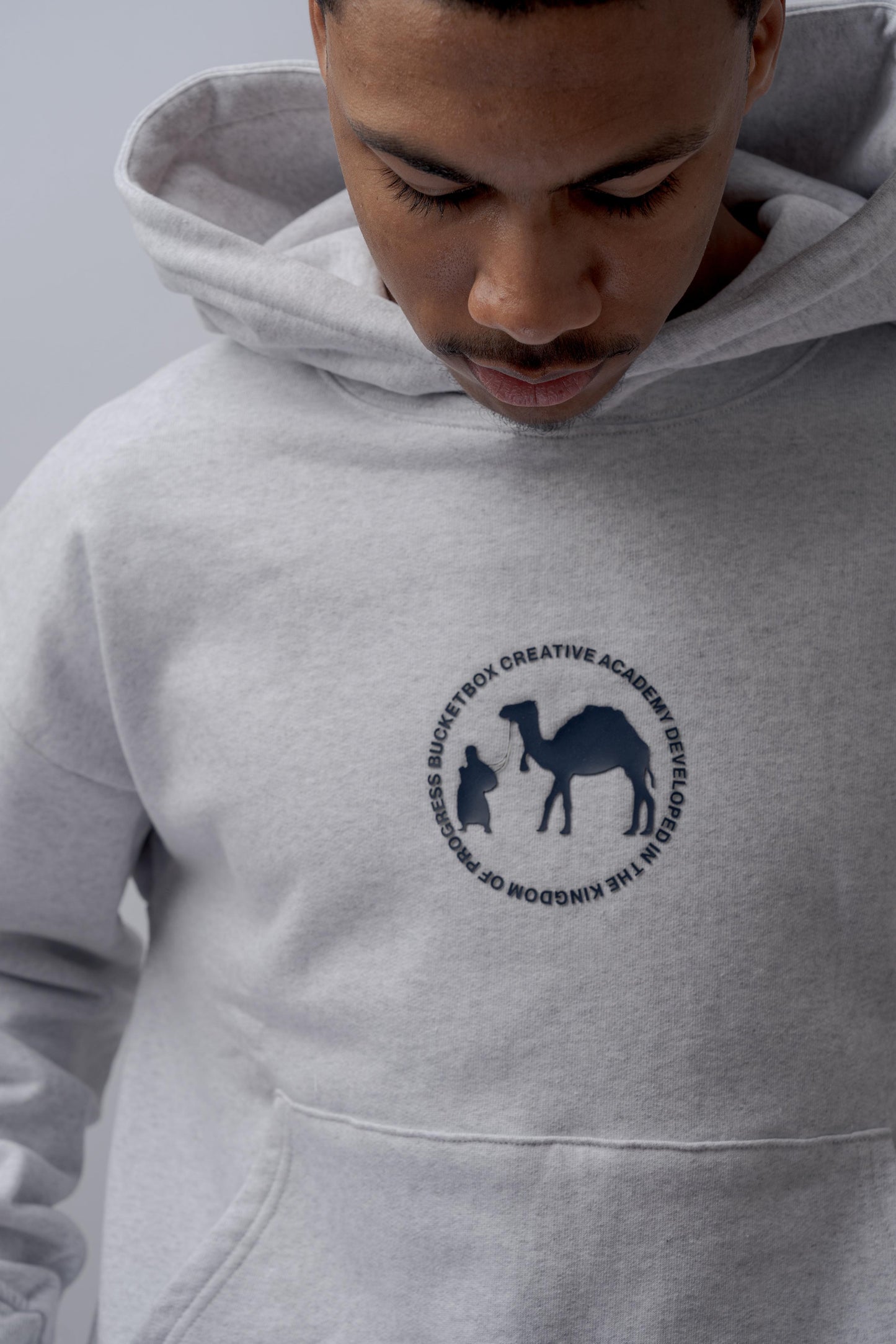 uniform hoodie: gray