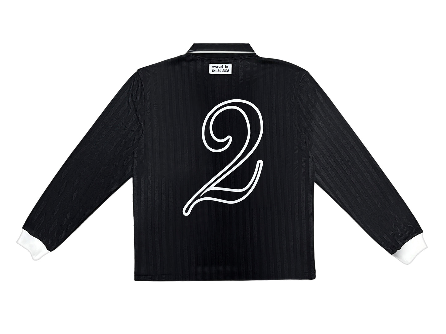 long sleeve black jersey