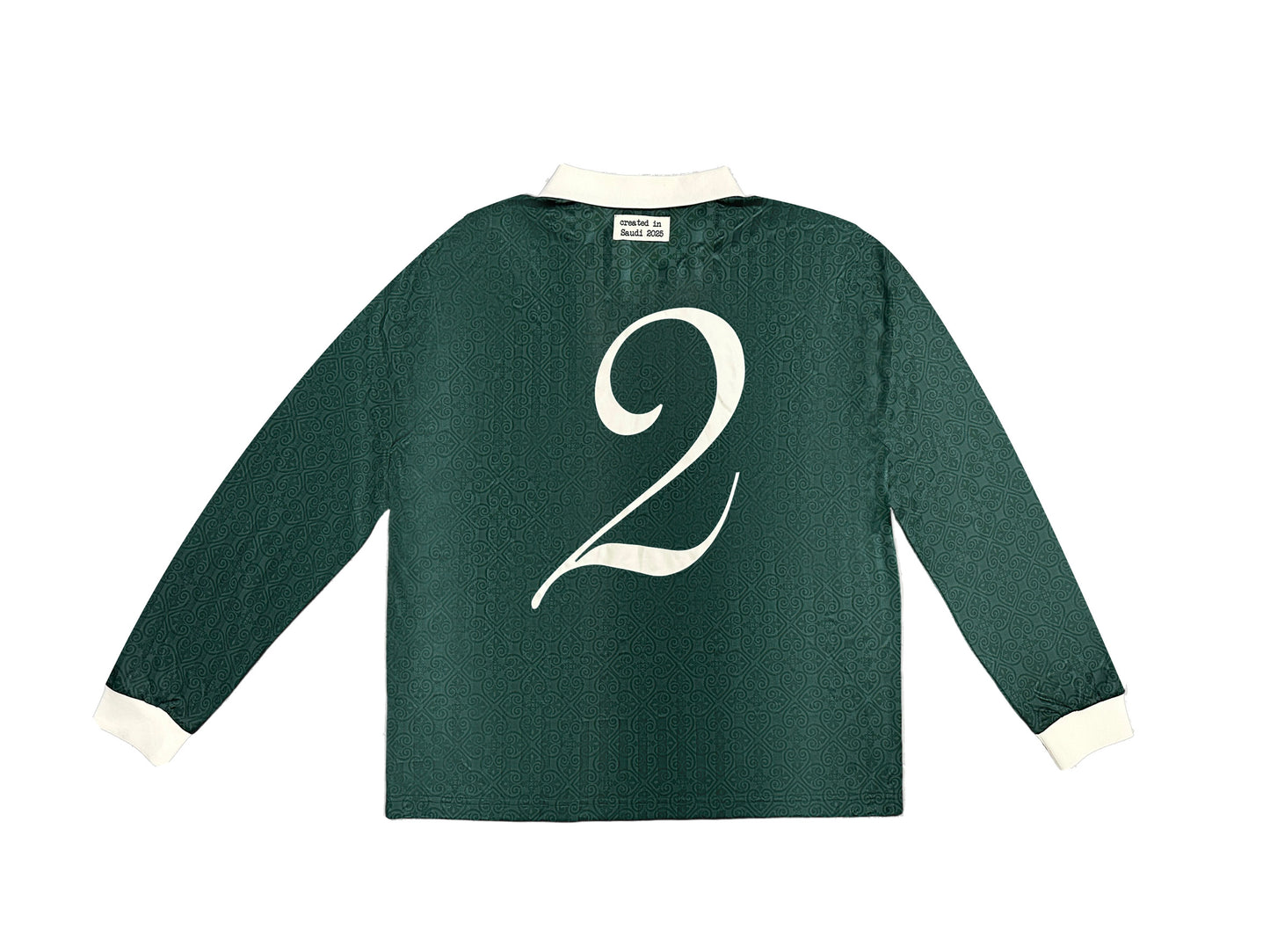 long sleeve green jersey