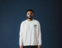 ICONIC LOGO KNIT SWEATER - CREAMY