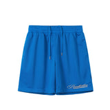 Blue Mesh Summer Shorts