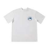 White Logo Tee