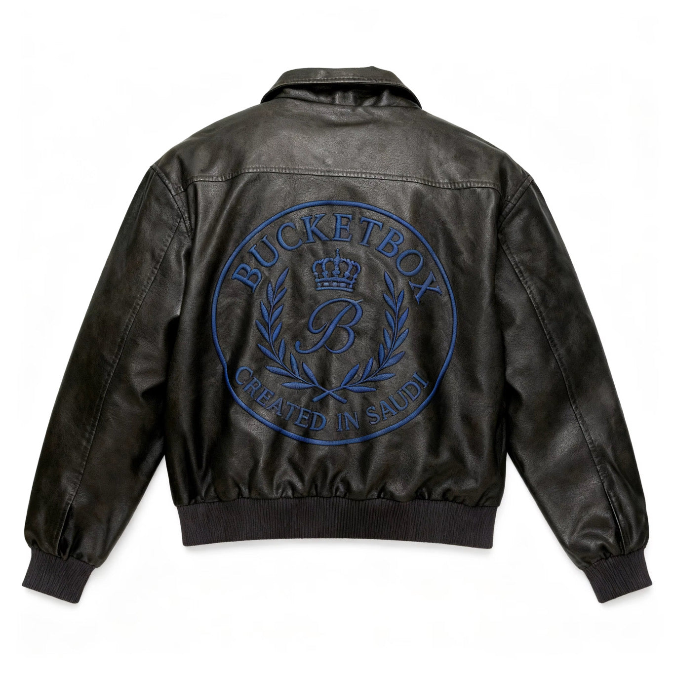 vintage leather jacket