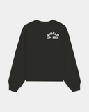 WORLD ON FIRE SWEATER