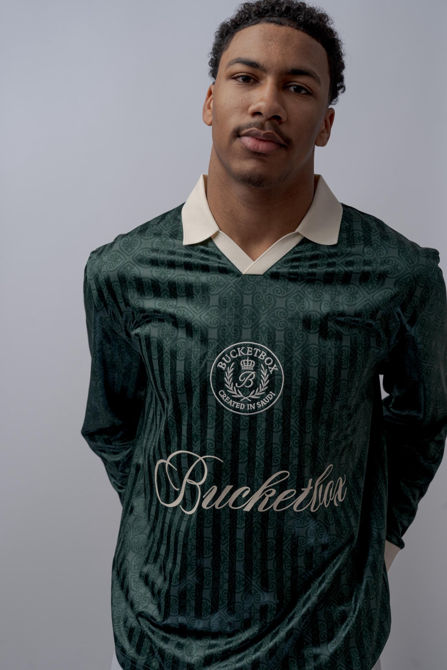 long sleeve green jersey