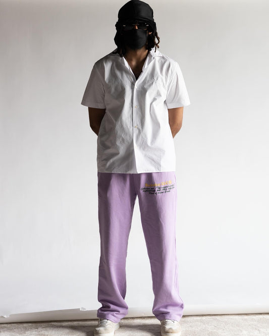Purple Logo Super Pants